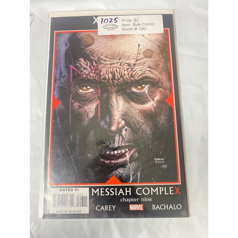 Marvel Comics X-Men Messiah Complex Chapter Nine Issue 206 Carey Bachalo 2008